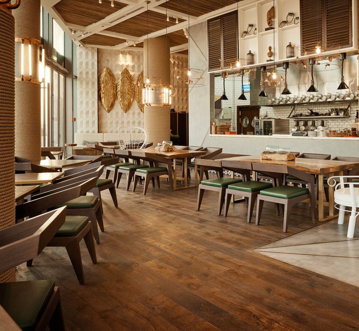 Oak smoked elephant skin