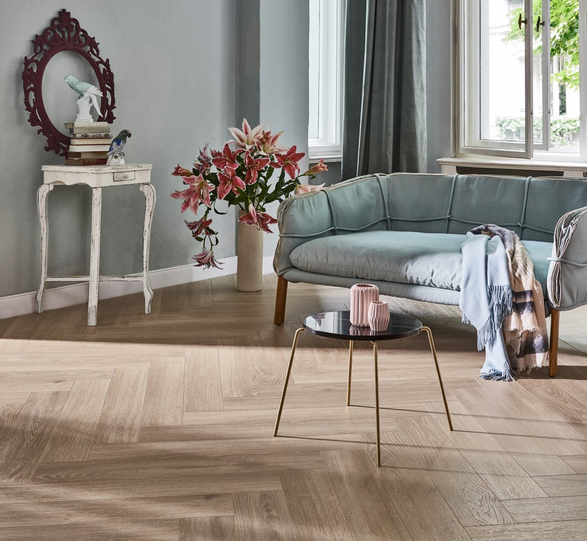 Oak Skyline pearl-grey