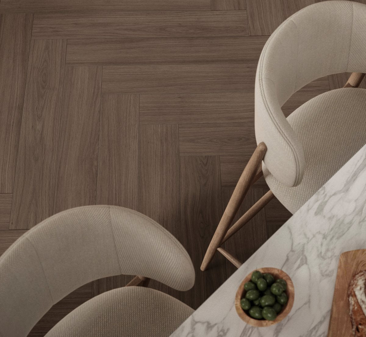 Oak Artemis coffee brown