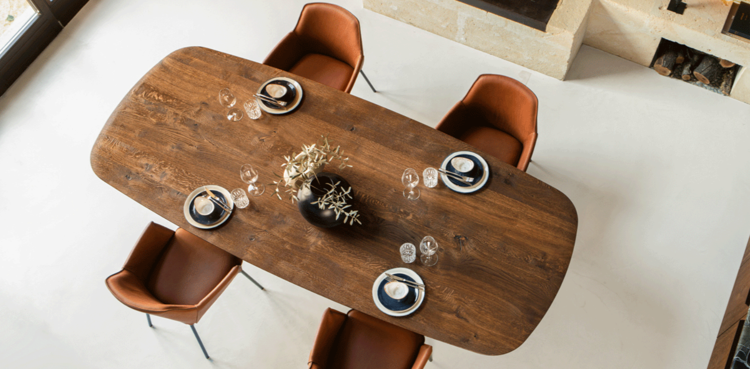 BC 07 Basket® Tisch bootsform