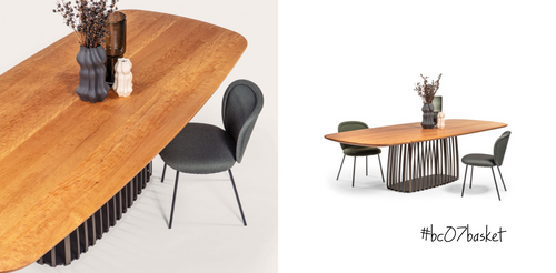 BC 07 Basket® Tisch bootsform