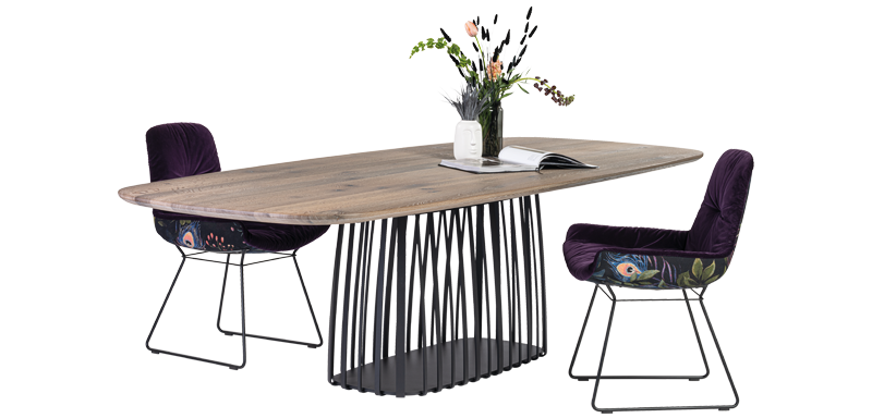 BC 07 Basket® Tisch bootsform