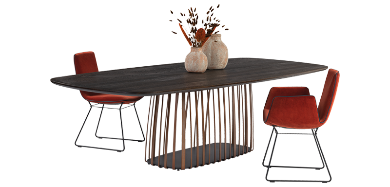 BC 07 Basket® Tisch bootsform