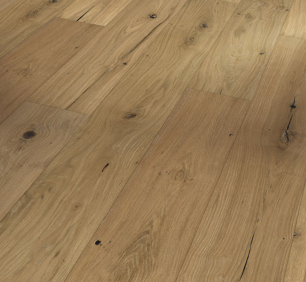 Oak limed handcrafted