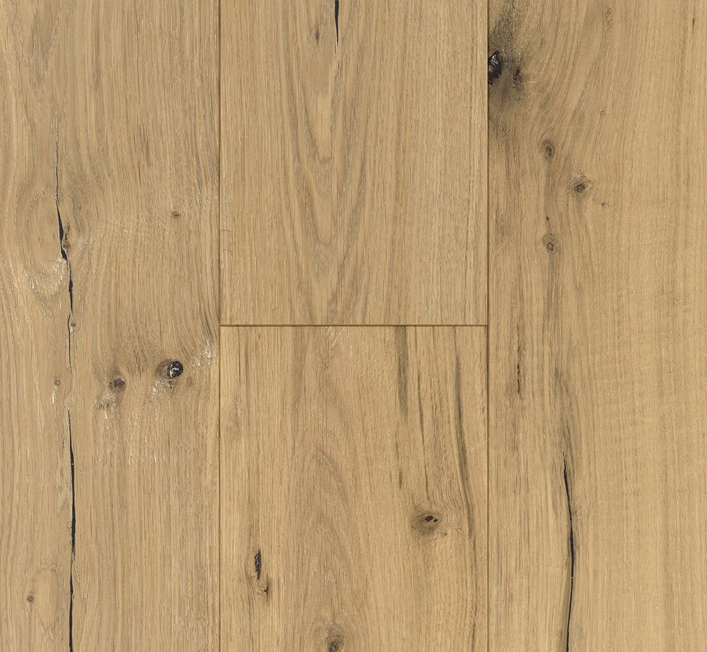 Oak limed handcrafted