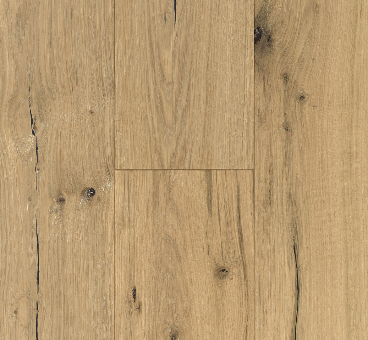 Oak limed handcrafted