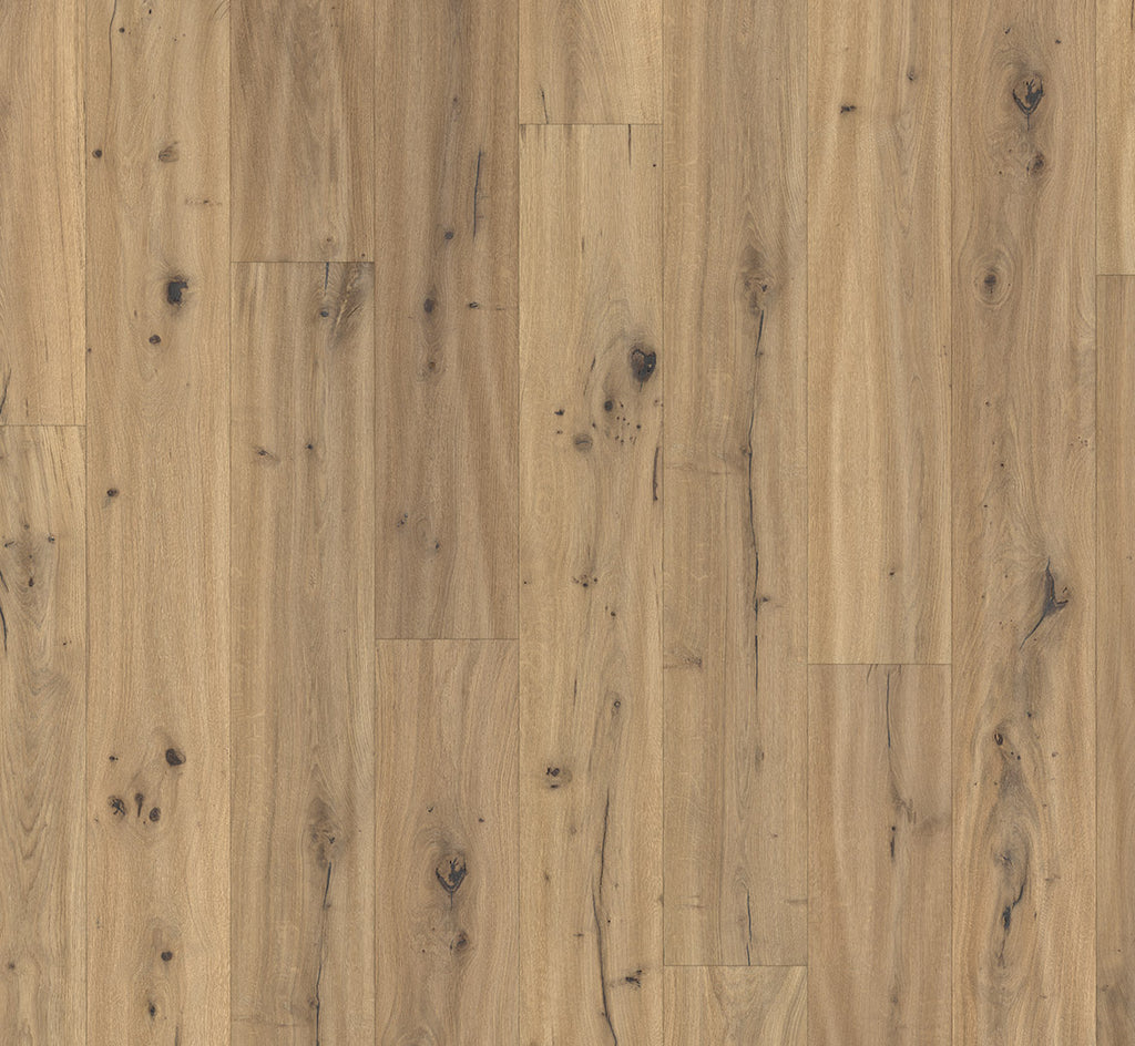 Oak handscraped brushed