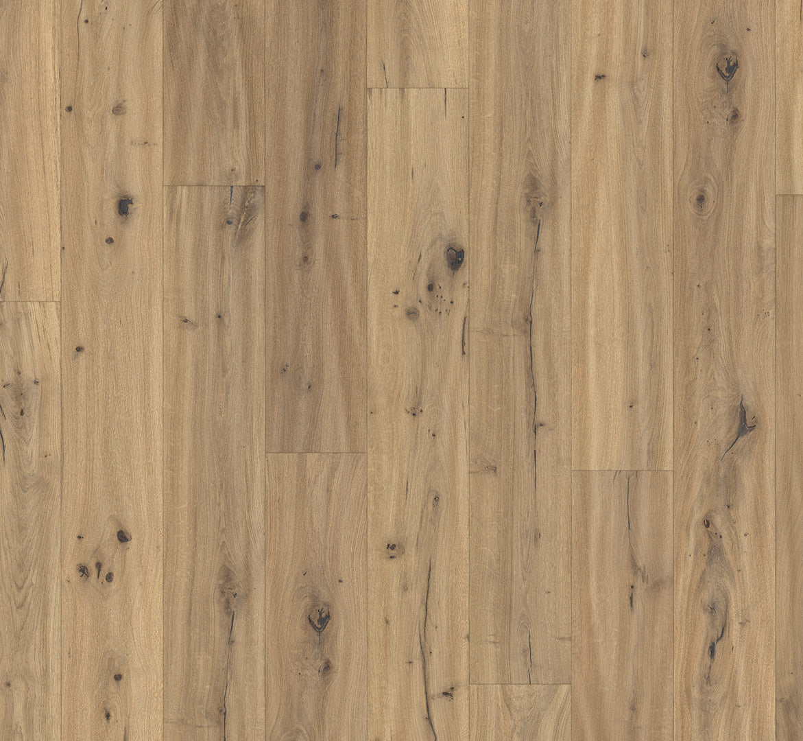 Oak handscraped brushed