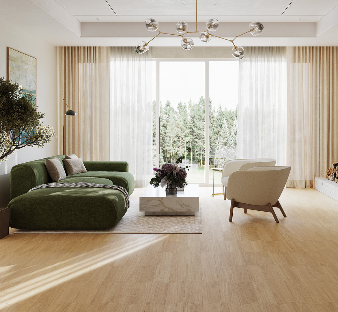 Oak Oxford caramel brown